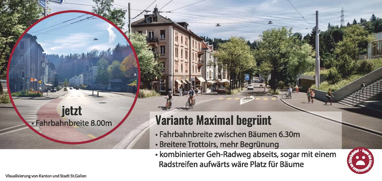 umgestaltung teufenerstrasse riethuesli