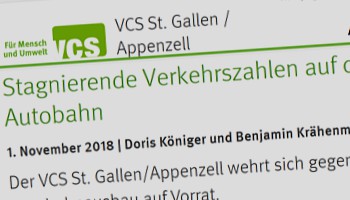vcs stagnioerende verkehrszahlen